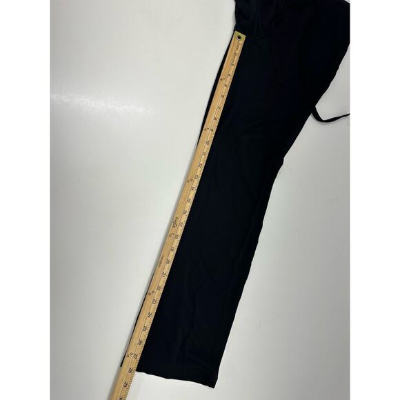 Harlow Womens Pants Size Petite Small Black Stretchy Elastic Waist Pants VTG - Picture 8 of 10